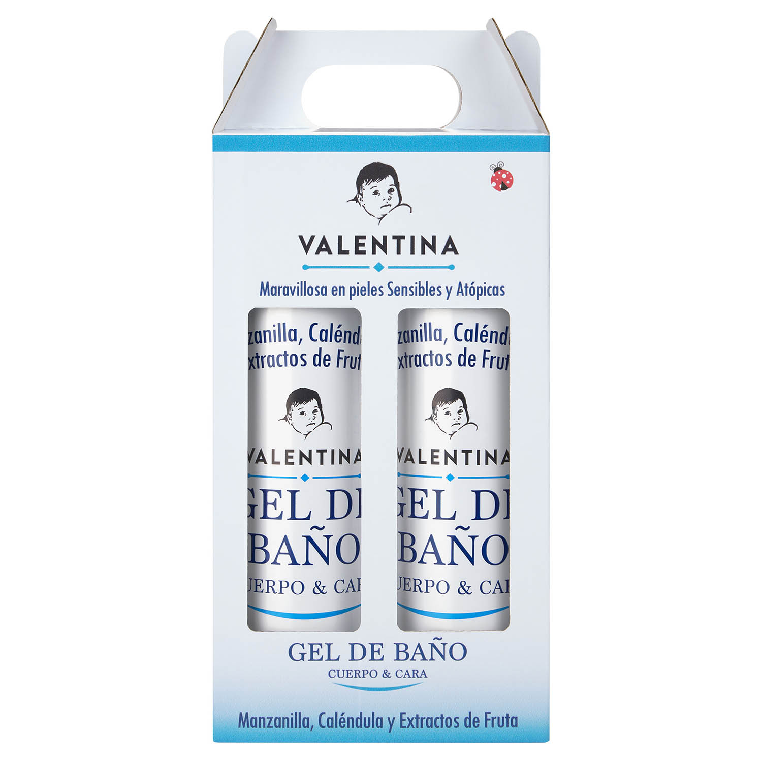 Valentina - Gel de baño para pieles sensibles y atópicas